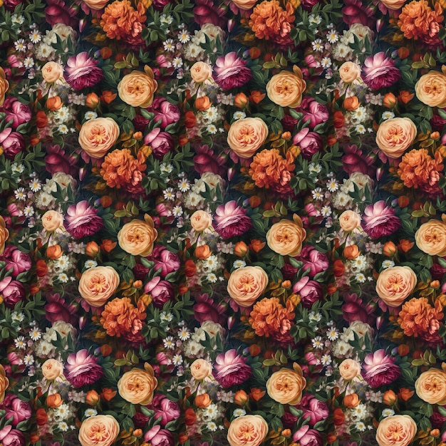 Seamless pattern floreale