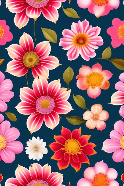 Seamless pattern floreale