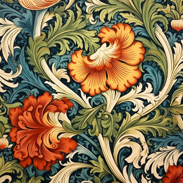 Seamless pattern floreale