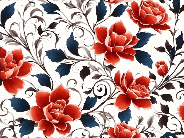 Seamless pattern floreale