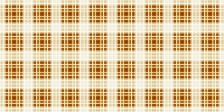 Photo seamless pattern of geometric lines scottish pattern style the color is coffee brown