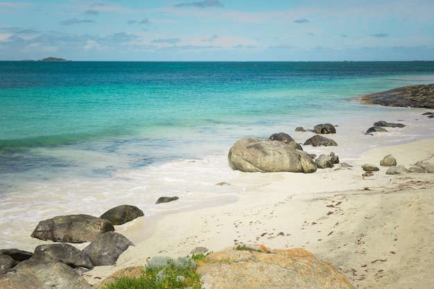 Seascape di Cape Leeuwin lungo l'Oceano Indiano Augusta Western Australia