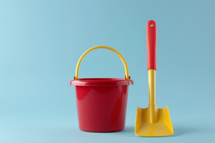 Photo seaside scoop set