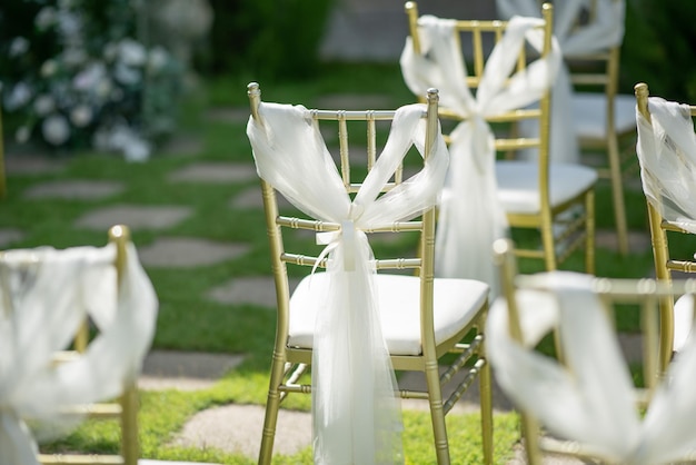 Sedia per eventi per la decorazione della sedia da matrimonio