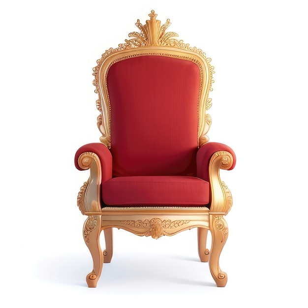 sedia rossa reale