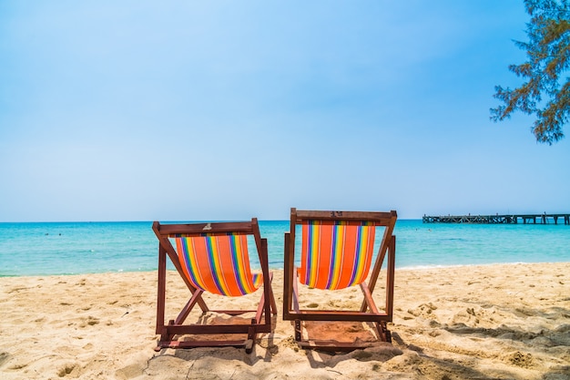 Sedia sulla spiaggia