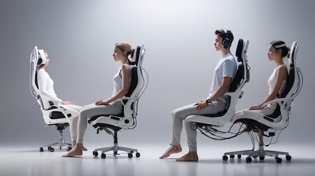 Sedie ergonomiche con feedback neurale Un'esperienza di seduta che va oltre il comfort