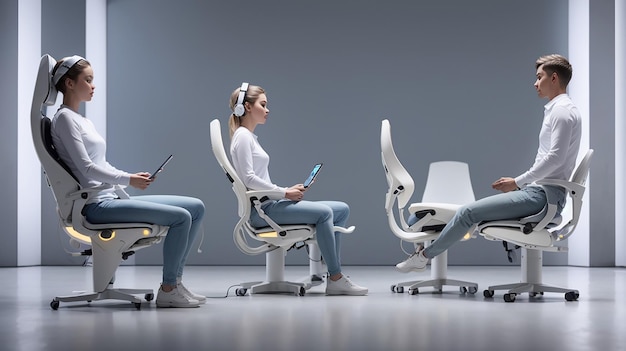 Sedie ergonomiche con feedback neurale Un'esperienza di seduta che va oltre il comfort