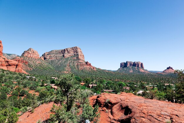 Sedona Arizona USA Formazioni rocciose rosse