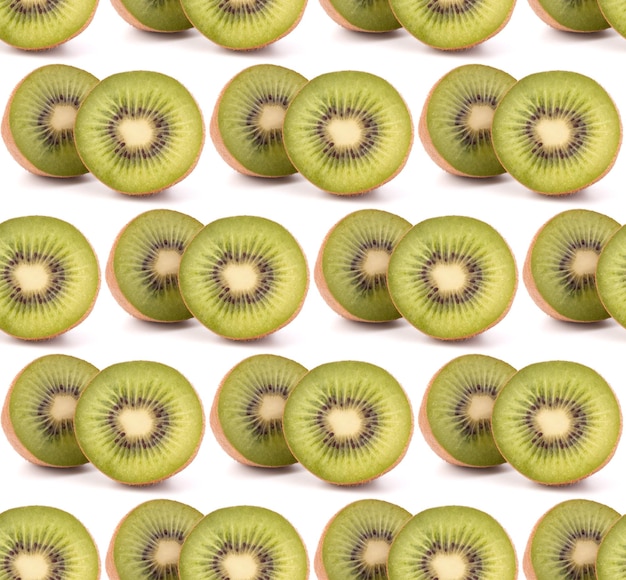 Segmenti affettati di kiwi Modello alimentare senza cuciture