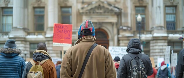 Segni dei manifestanti