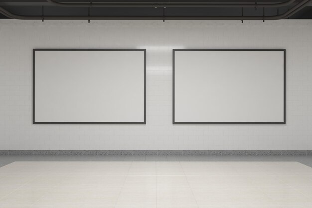 Segni della metropolitana, Poster, Billboard Mockup