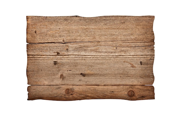 Segno di legno vuoto del bordo di legno vuoto