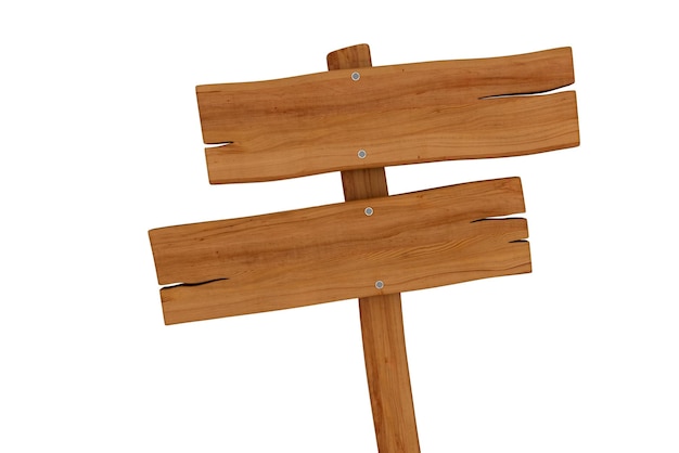 Segno di legno vuoto del bordo di legno vuoto
