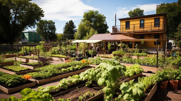 Seguite il viaggio di un individuo che guida un progetto di giardino comunitario che promuove