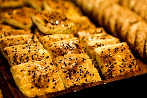 Selezione assortita di biscotti al tè e biscotti con gocce di cioccolato