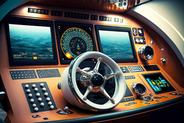 Sensori e sistemi di controllo per interni di yacht