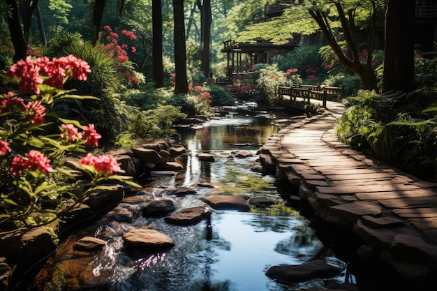 Sentieri esuberanti nell'IA generativa del Giardino Botanico di Asheville