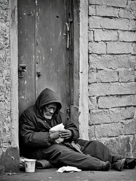 Senza casa e povertà Problemi sociali