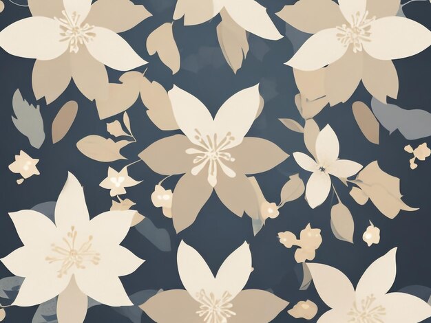 Senza tempo Columbine Grunge Texture Design Vecchi accenti geometrici Fascino vintage Eleganza floreale