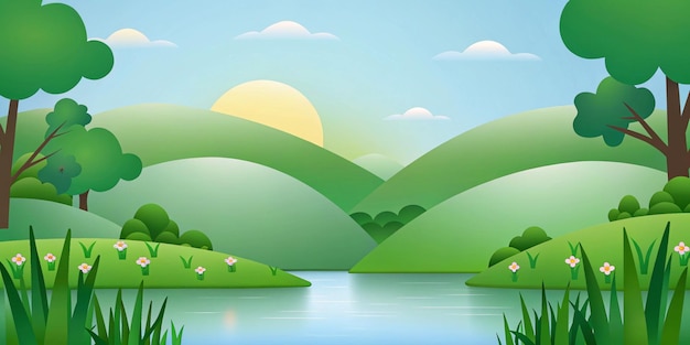 Serene Lakeside Hills