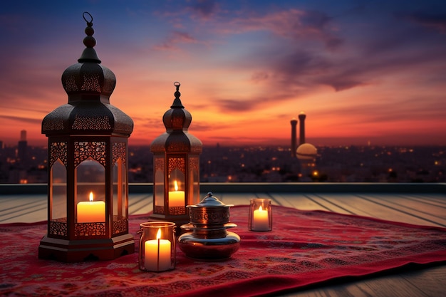 Serene Suhoor Ramadan Mubarak