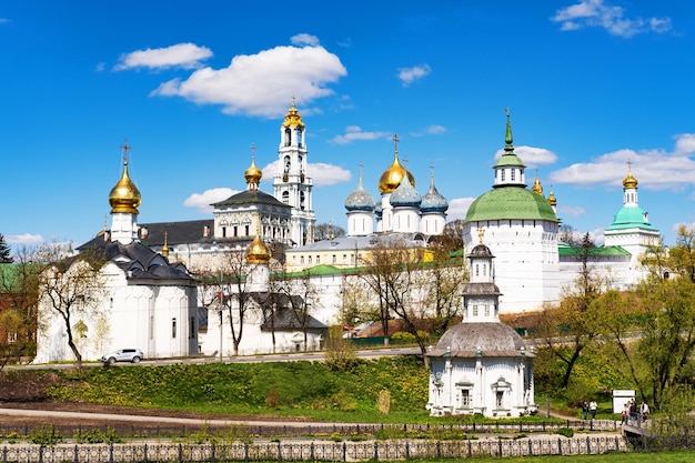 Sergiev Posad Russia 21 maggio 2022 Monastero ortodosso della Trinità Sergio Lavra