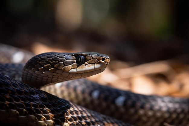 serpente vicino ritratto