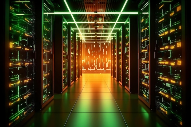 Server di dati ad alte prestazioni Server ad altissime prestazioni nel rack del data center