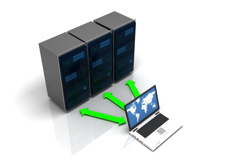 Foto server internet