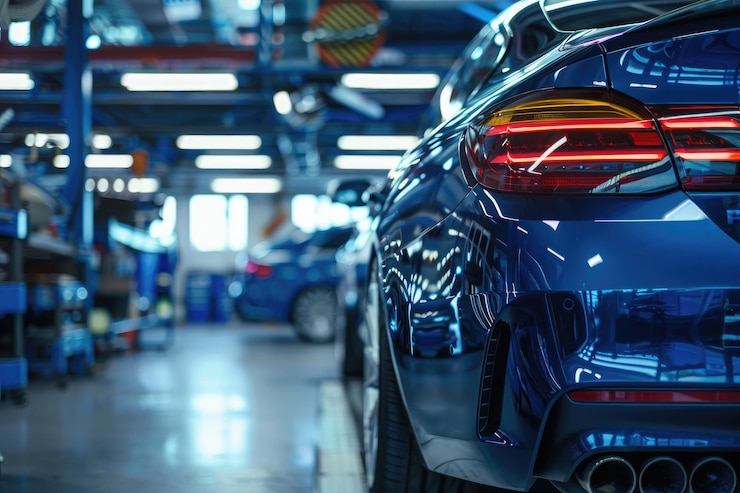 Foto servizi di riparazione e manutenzione di automobili in garage