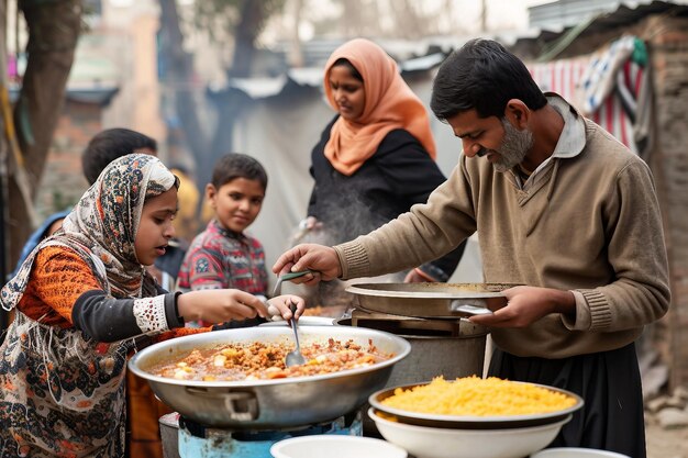 Servizio di beneficenza per la famiglia