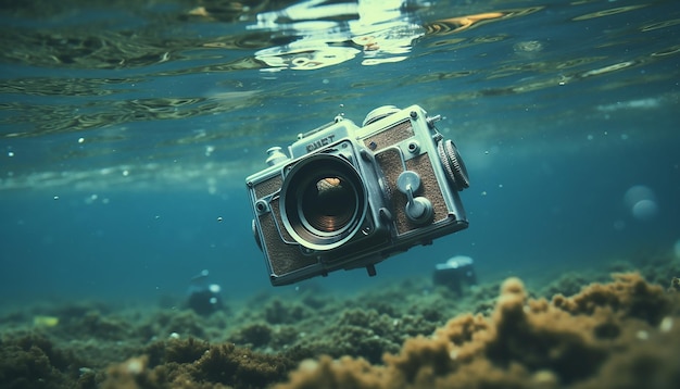 Servizio fotografico creativo in stile documentario subacqueo Servizio fotografico subacqueo realistico professionale
