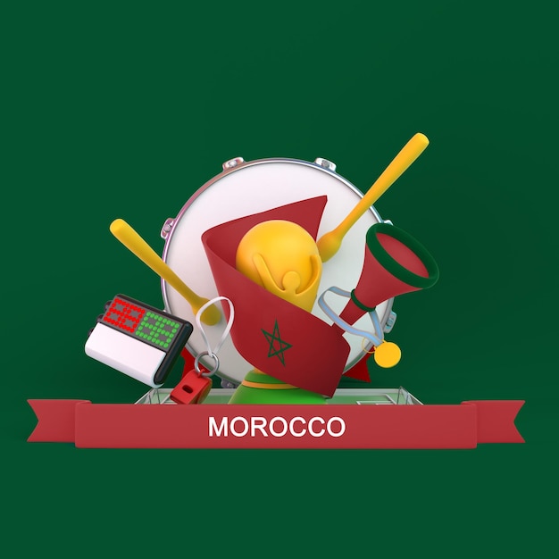 Set Coppa del Mondo in Marocco
