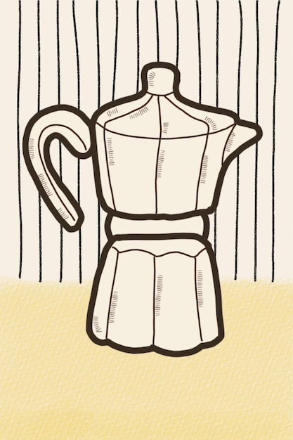 Set di cartoline da caffè per viaggi