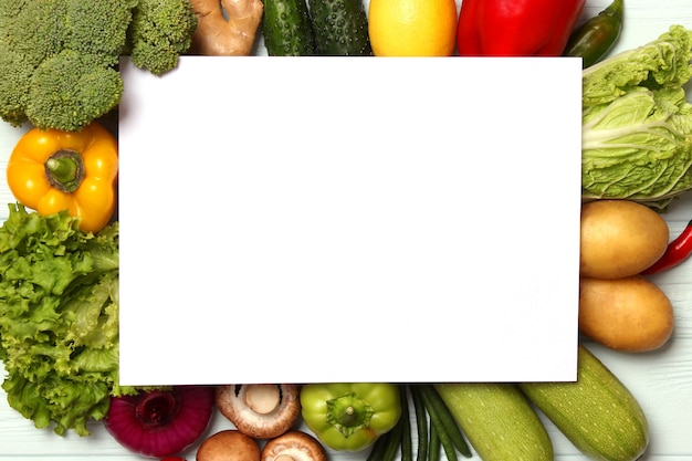 Set di diversi primi piani di verdure fresche. Mangiare sano. Foto di alta qualità