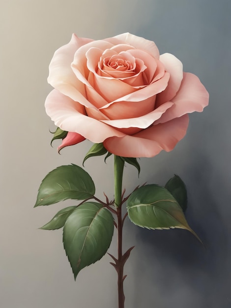 Set di fiori di rosa di piante in fiore Icona isolata di rose da giardino di petali di fiori rossi e boccioli con gree