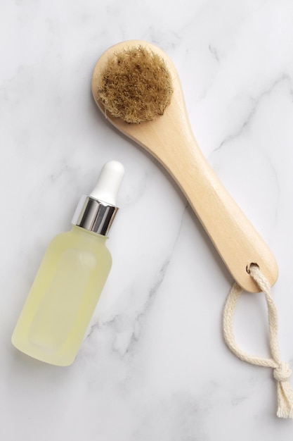 Set di prodotti cosmetici per la casa SPA Dry Brush Organic Oil