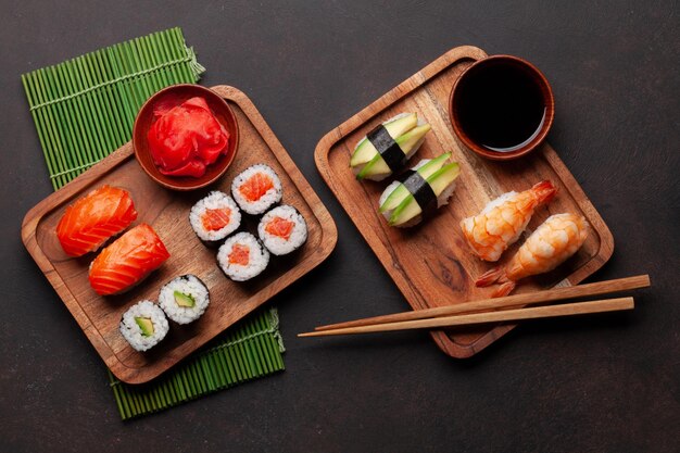 Set di sushi giapponese