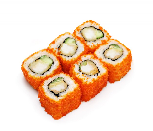 Set di sushi isolato