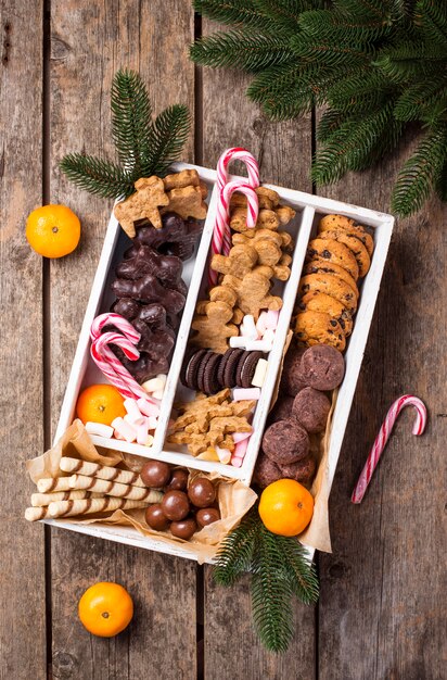 Set di vari biscotti di Natale