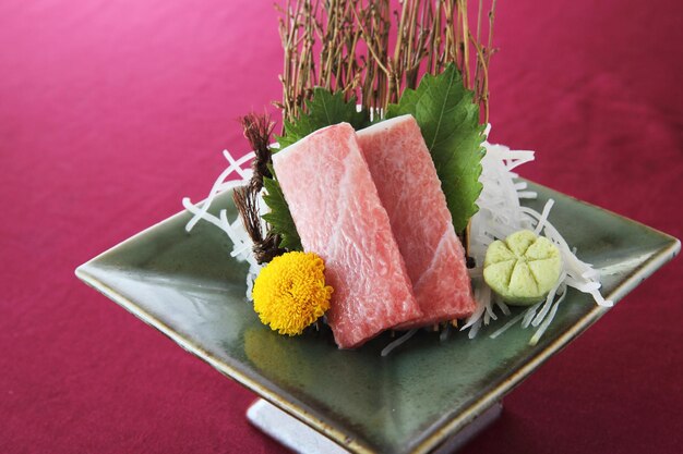 set sashimi