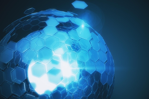 sfera blu