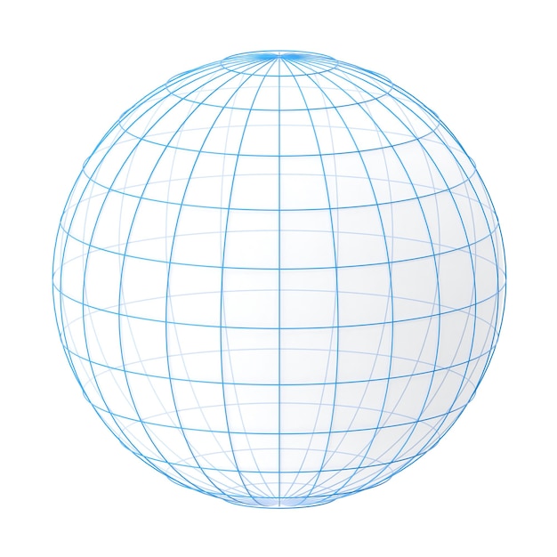 Sfera con Wireframe