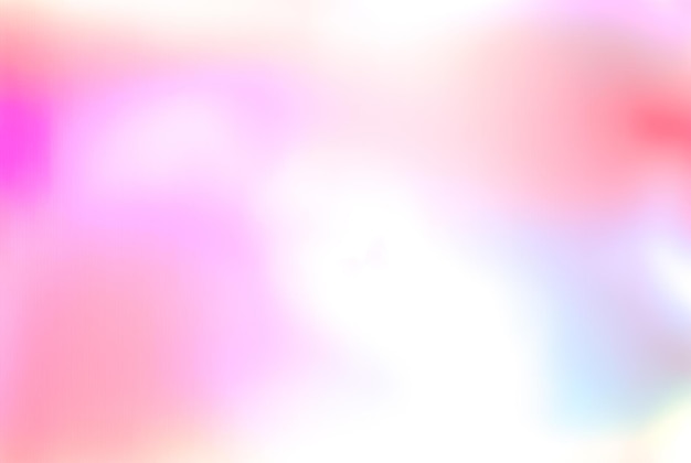 Sfocato morbido focalizzato Astratto sfondo olografico rosa color pastello AI generato