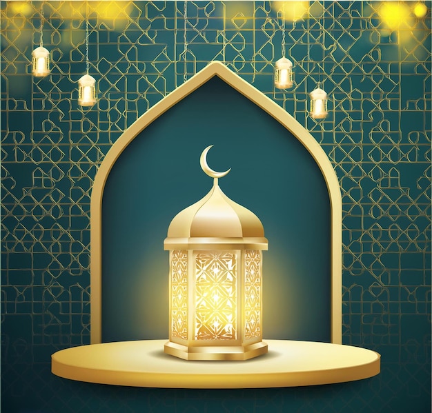 Sfondamento della festa delle lanterne del Ramadan