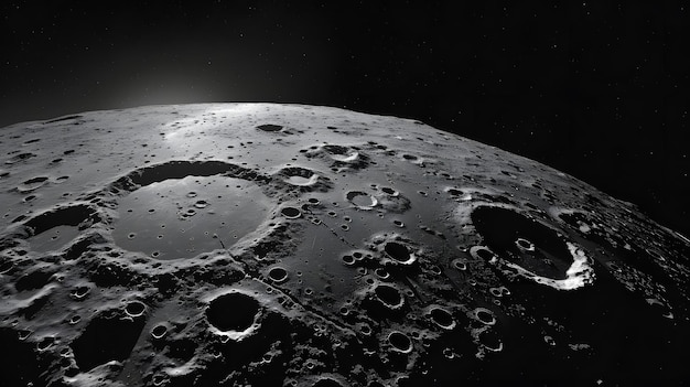 Sfondamento della superficie lunare