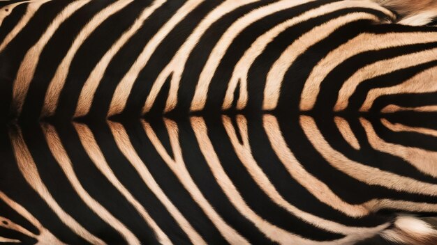 Sfondamento di consistenza della pelliccia di zebra