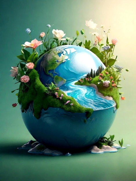 Sfondamento di Happy Earth Day