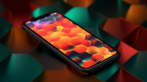 Sfondi astratti colorati per Iphone X e 8 in HD